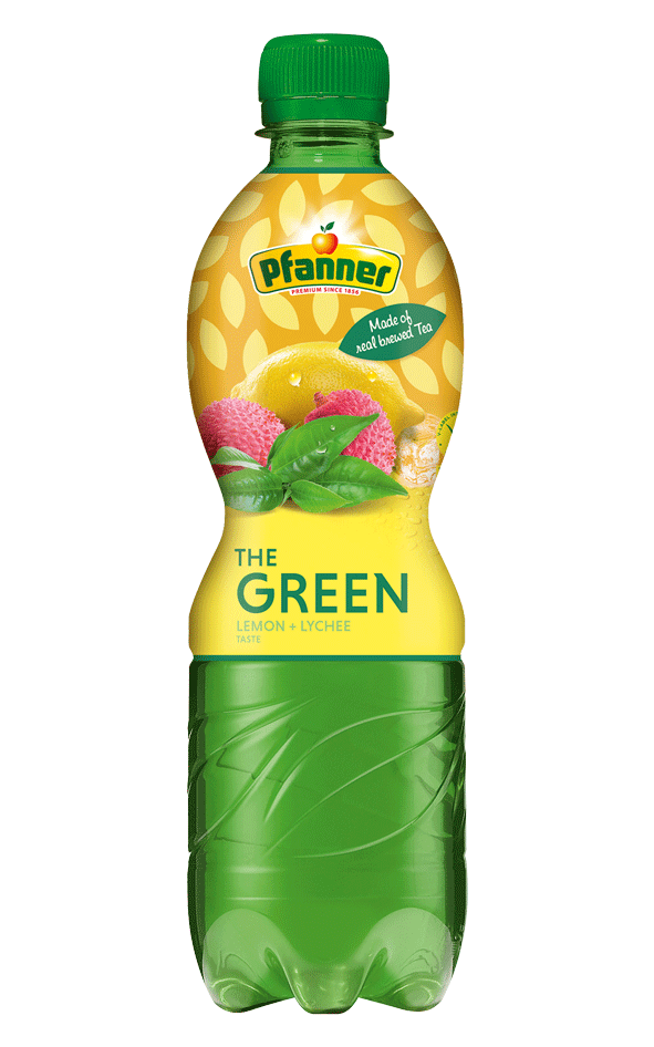 Eistee „Der Grüne“ Zitrone-Litschi – 0,5 L