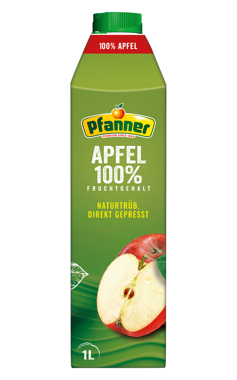 Apfeldirektsaft - naturtrüb – 1 L