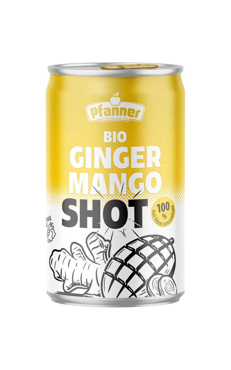 Bio Ingwer Mango Shot – 0,15 L