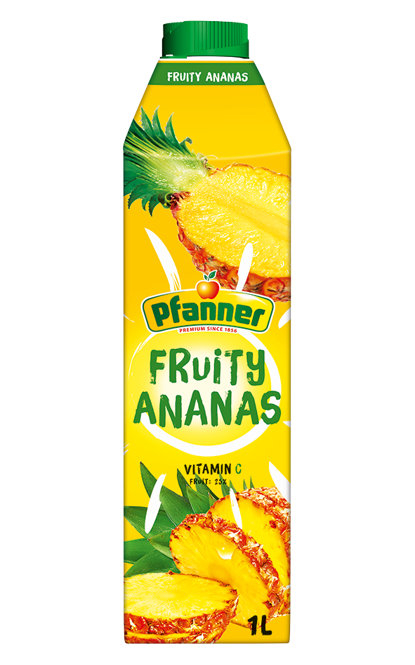Fruity Ananas Getränk 25% – 1 L